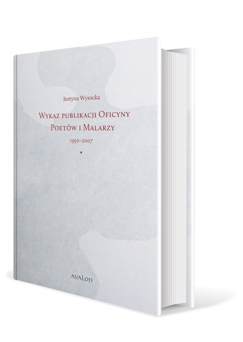 okładka Wykaz publikacji Oficyny Poetów i Malarzy 1950-2007 książka | Wysocka Justyna