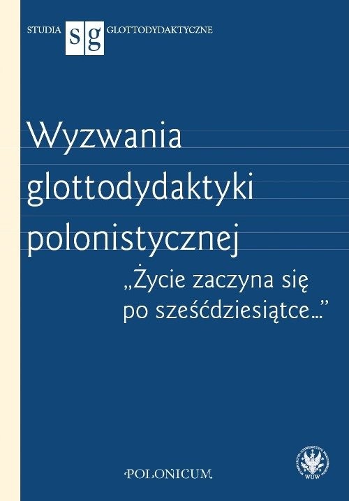 okładka Wyzwania glottodydaktyki polonistycznej. książka