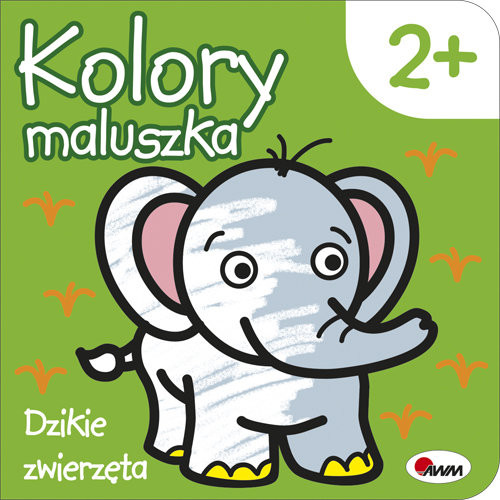 okładka Kolory maluszka Dzikie zwierzęta książka | Kozera Piotr