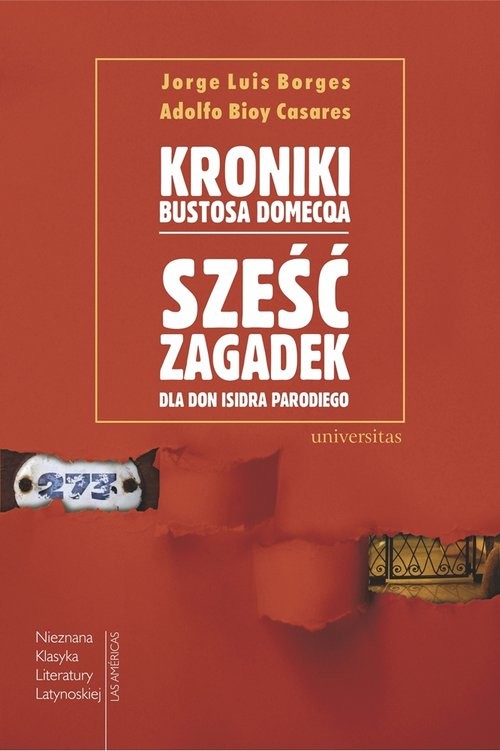 okładka Kroniki Bustosa Domecqa Sześć zagadek dla don Isidra Parodiego książka | Jorge Luis Borges, Adolfo Bioy Casares