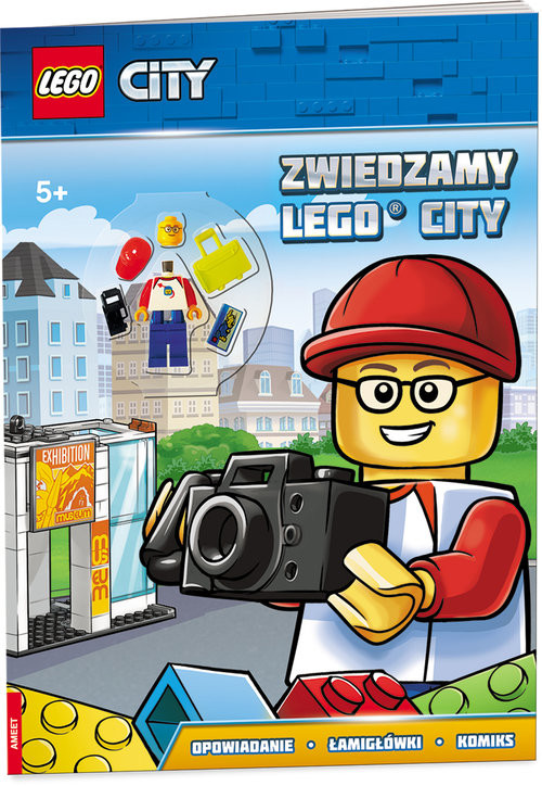 okładka Lego City Zwiedzamy Lego City LMJ-17 książka