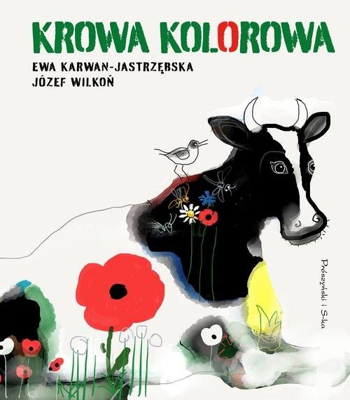okładka Krowa kolorowa książka | Ewa Karwan-Jastrzębska