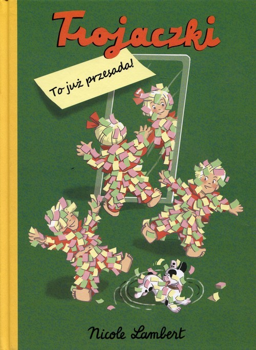 okładka Trojaczki To już przesada książka | Lambert Nicole