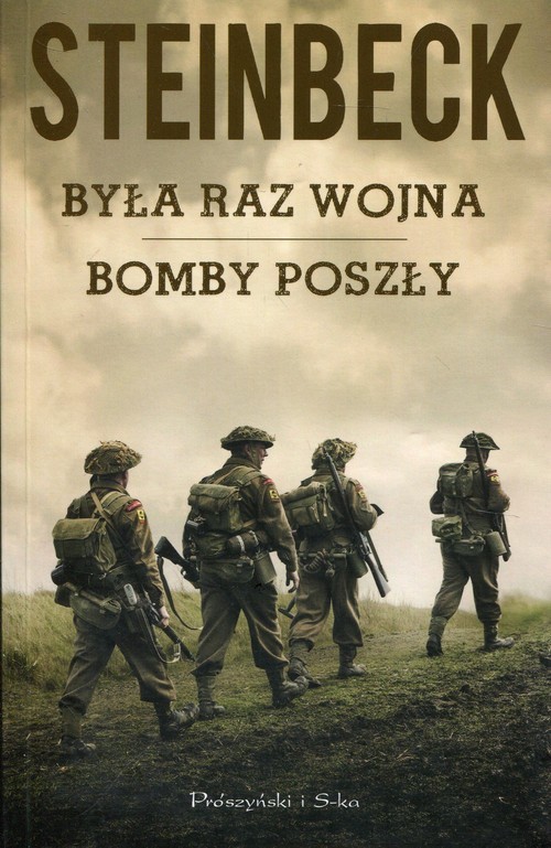 okładka Była raz wojna Bomby poszły książka | John Steinbeck