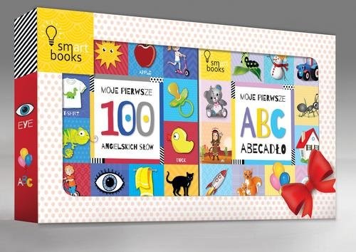 okładka Ramka 2018 Edu Moje pierwsze 100 angielskich słów / Moje pierwsze ABC Abecadło Pakiet książka