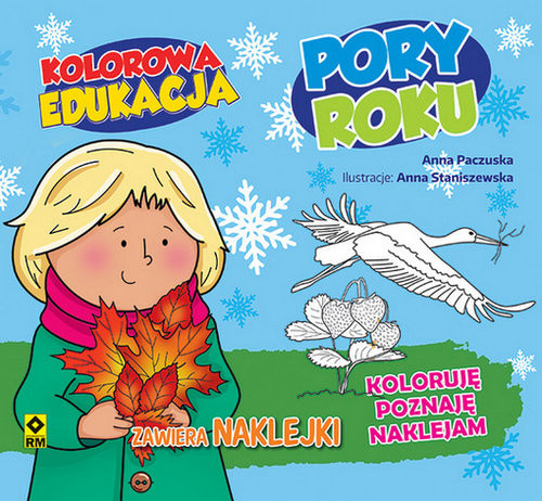 okładka Kolorowa edukacja Poru roku książka | Anna Paczuska