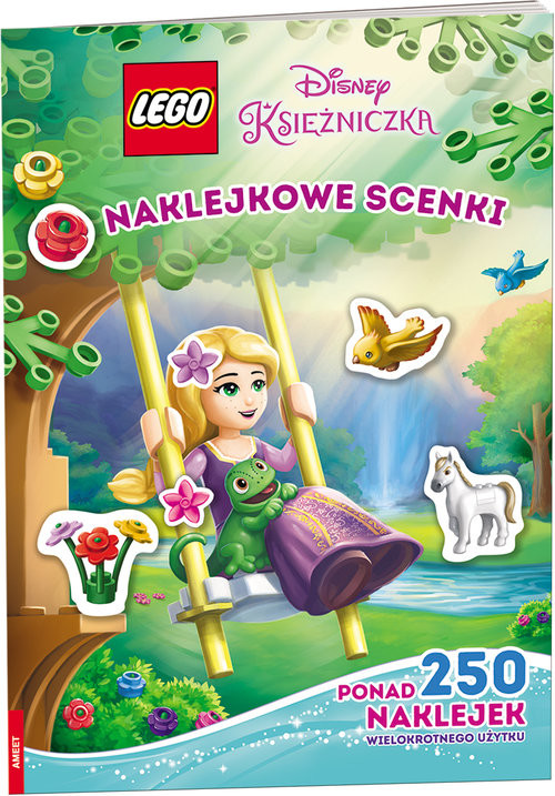 okładka LEGO Disney Księżniczka. Naklejkowe Scenki SSP-6101 książka