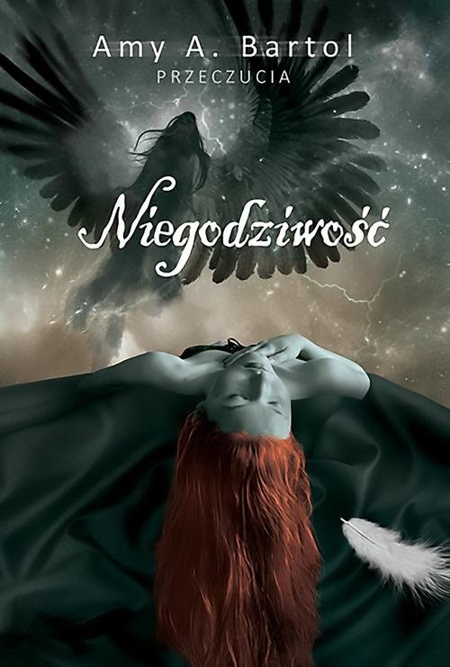 okładka Przeczucia Tom 5 Niegodziwość książka | Amy A. Bartol