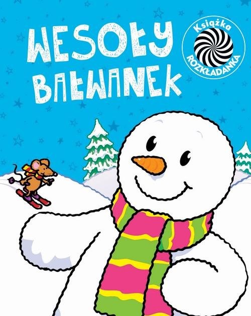 okładka Wesoły bałwanek Ruchome obrazki książka | Urszula Kozłowska