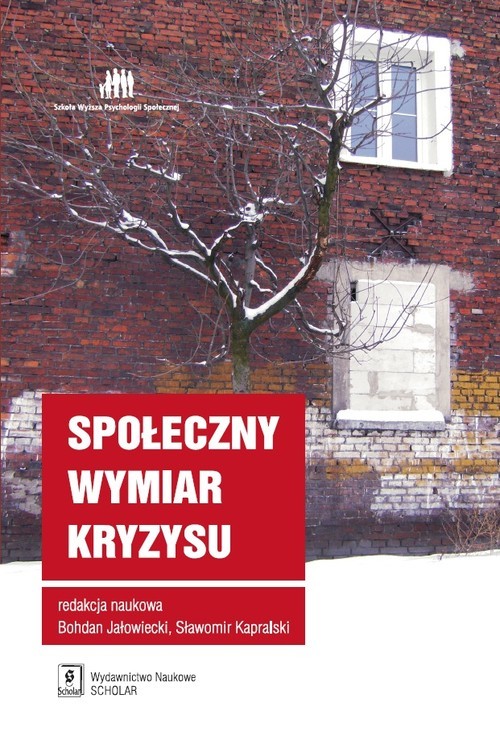 okładka Społeczny wymiar kryzysu książka