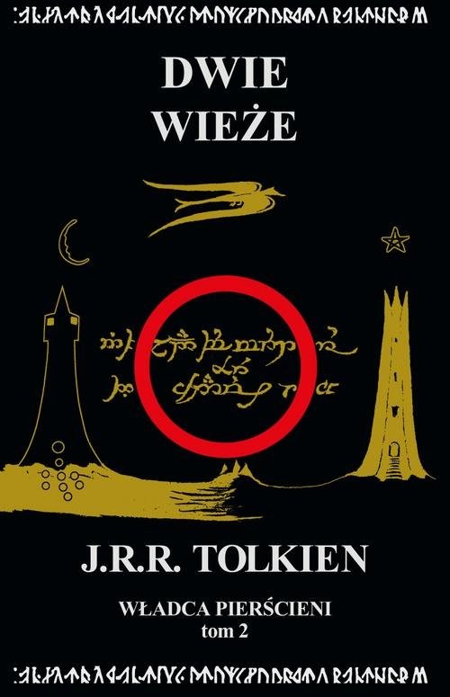 okładka Władca Pierścieni Tom 2 Dwie wieże książka | J.R.R. Tolkien