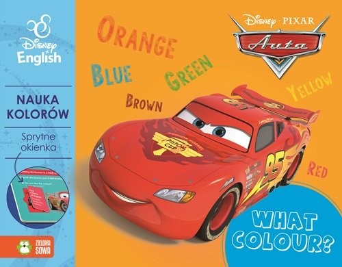 okładka Sprytne okienka! What colour? Disney English książka