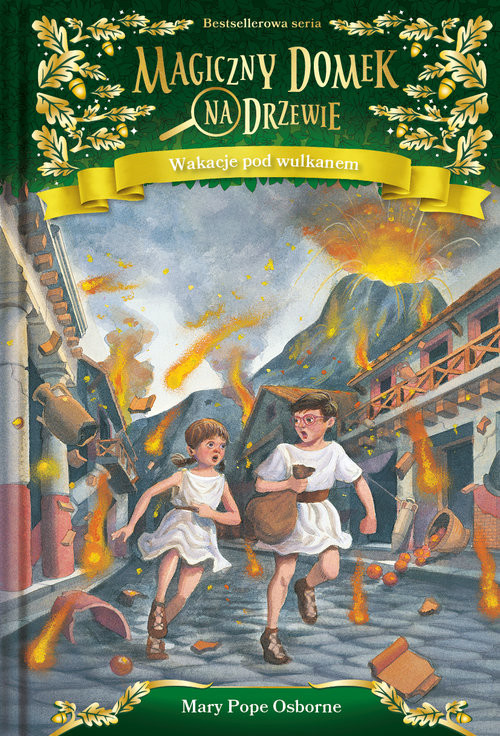 okładka Wakacje pod wulkanem książka | Mary Pope Osborne