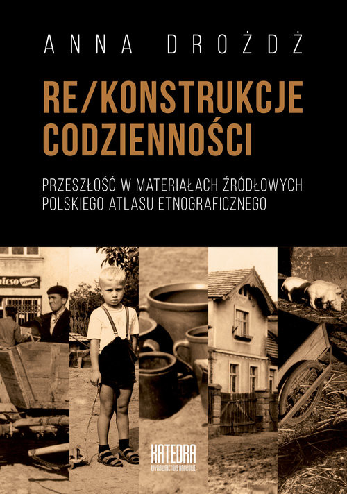 okładka RE/konstrukcje codzienności książka | Anna Drożdż