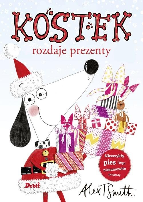 okładka Kostek rozdaje prezenty książka | Alex T. Smith