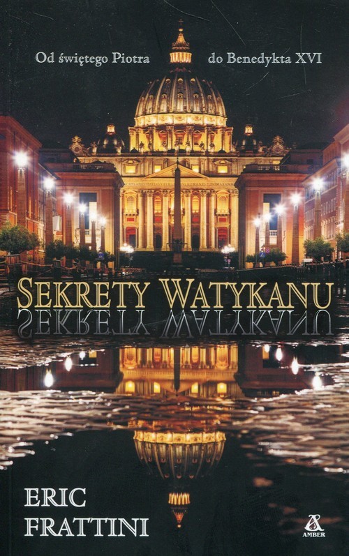 okładka Sekrety Watykanu książka | Eric Frattini