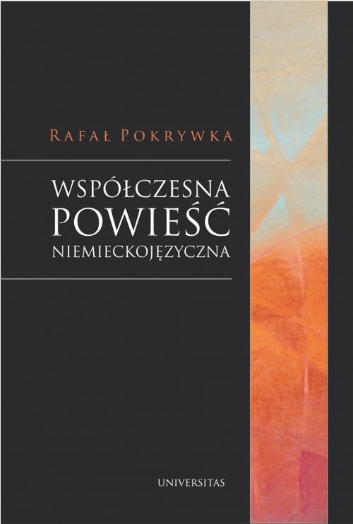 okładka Współczesna powieść niemieckojęzyczna książka | Rafał Pokrywka