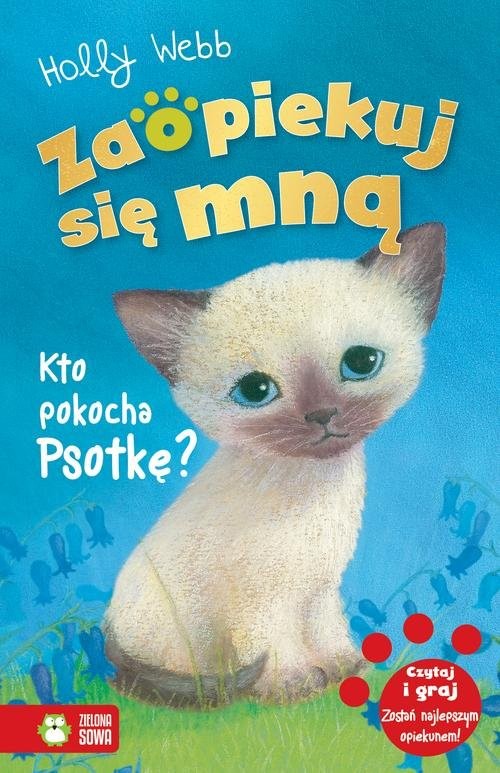 okładka Zaopiekuj się mną Kto pokocha Psotkę? książka | Holly Webb