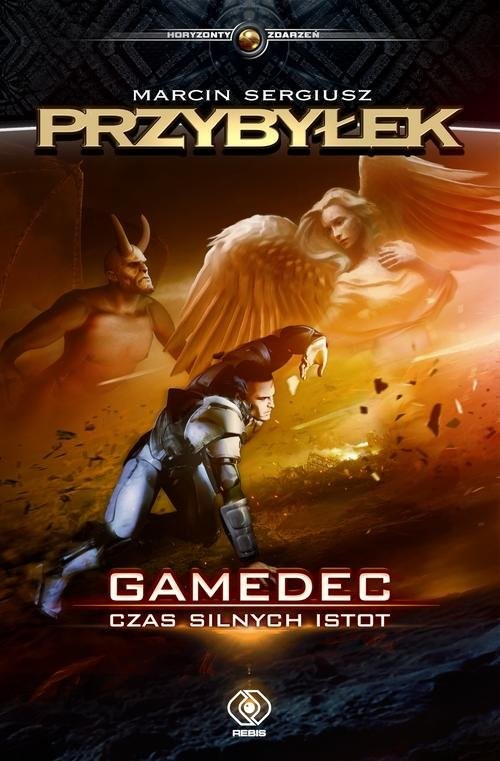 okładka Gamedec Tom 4 Czas silnych istot książka | Marcin Sergiusz Przybyłek