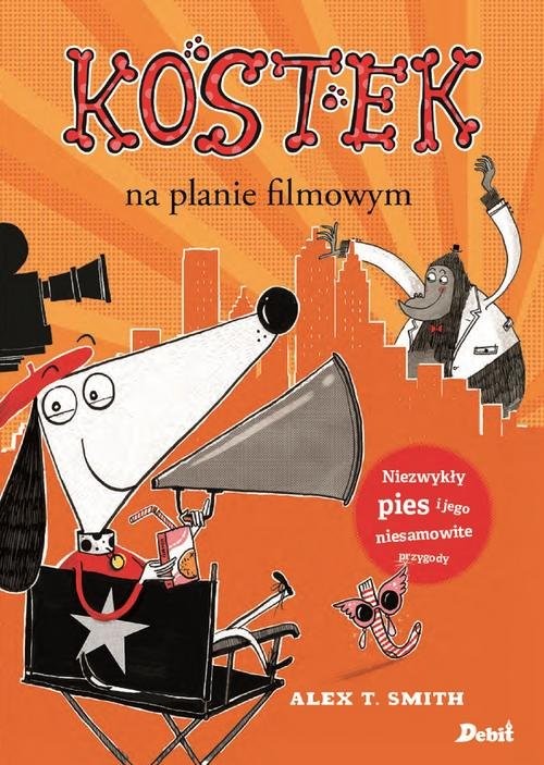 okładka Kostek na planie filmowym książka | Alex T. Smith