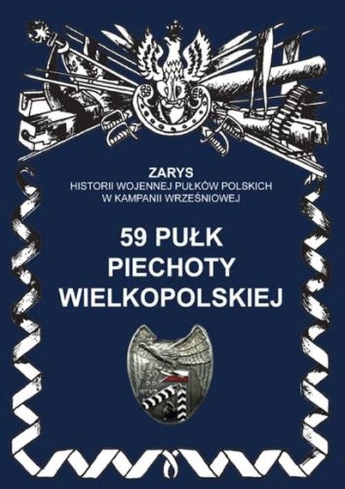 okładka 59 pułk piechoty wielkopolskiej książka | Przemysław Dymek