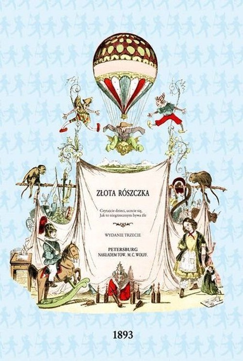 okładka Złota rószczka książka | Heinrich Hoffmann