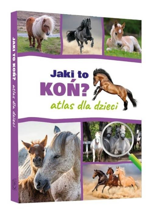 okładka Jaki to koń Atlas dla dzieci książka | Kamila Twardowska, Jacek Twardowski