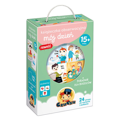 okładka Książeczka obserwacyjna Mój dzień książka