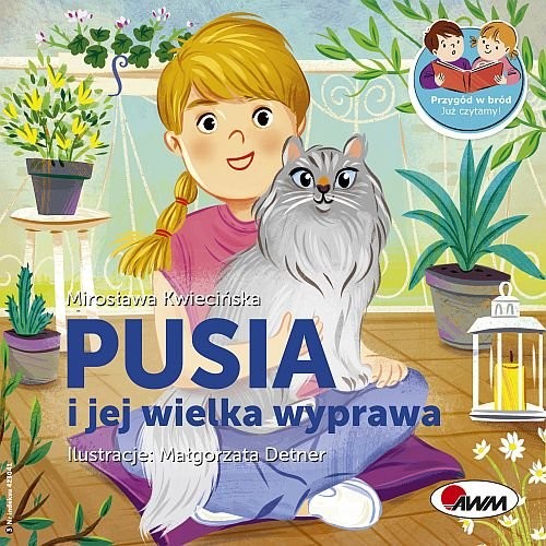 okładka Pusia i jej wielka wyprawa książka | Kwiecińska Mirosława
