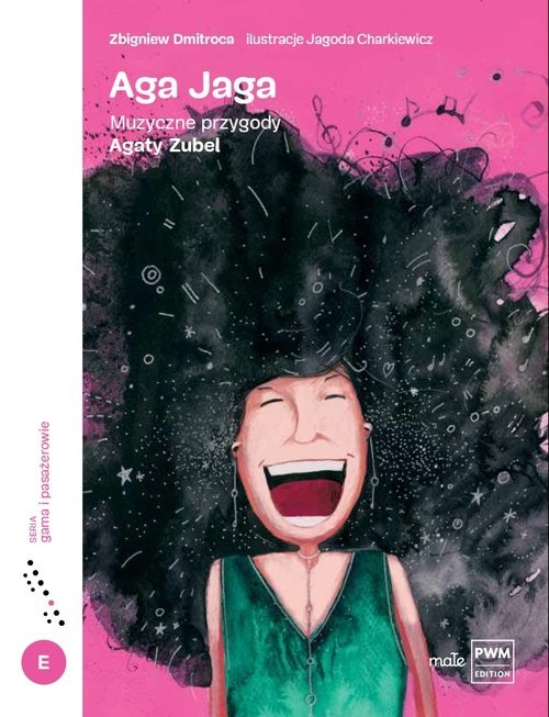 okładka Aga Jaga Muzyczne przygody Agaty Zubel książka | Zbigniew Dmitroca