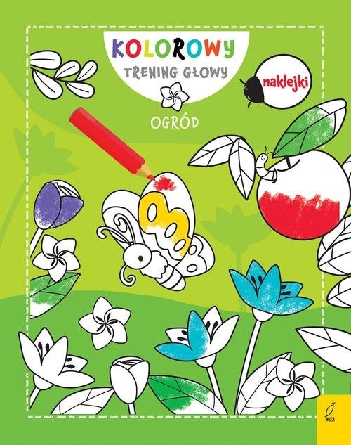 okładka Kolorowy trening głowy Ogród książka