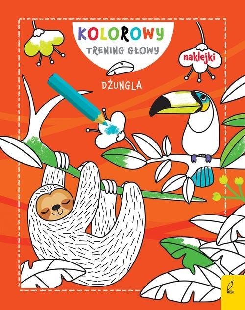 okładka Kolorowy trening głowy Dżungla książka
