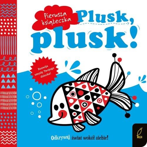 okładka Pierwsza książeczka Plusk plusk! książka