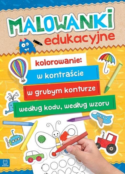 okładka Malowanki edukacyjne książka