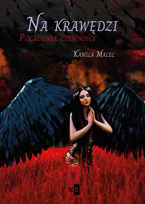 okładka Na krawędzi Pocałunek ciemności książka | Malec Kamila