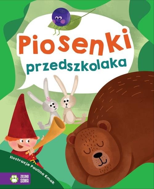 okładka Piosenki przedszkolaka książka