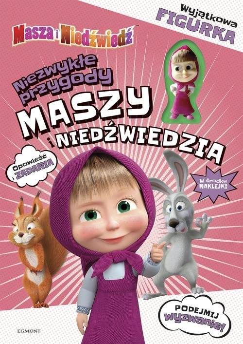 okładka Masza i Niedźwiedź Niezwykłe przygody Maszy i Niedźwiedzia książka | Opracowania Zbiorowe