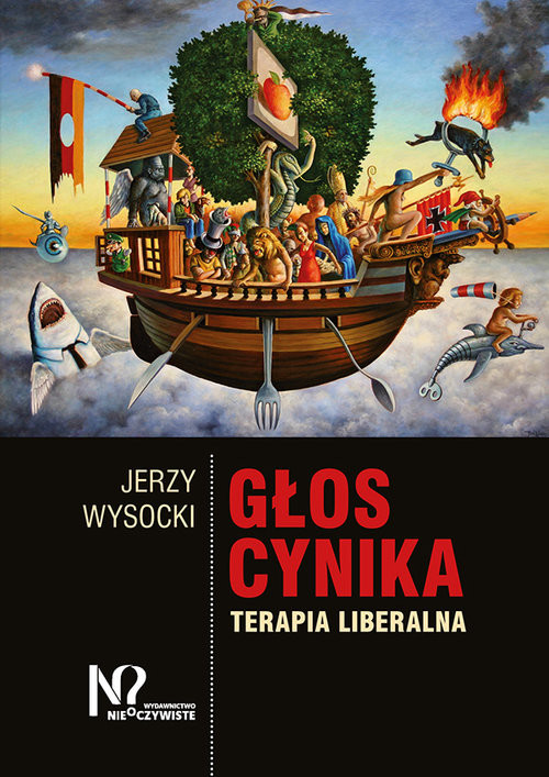 okładka Głos cynika Terapia liberalna książka | Wysocki Jerzy