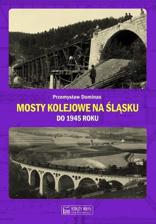 okładka Mosty kolejowe na Śląsku do 1945 roku książka | Dominas Przemysław