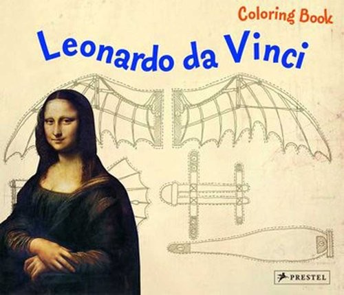 okładka Coloring Book: Leonardo Da Vinci Leonardo Da Vinci książka | Inge Sauer
