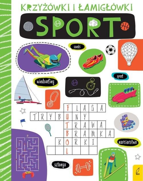 okładka Krzyżówki i łamigłówki Sport książka
