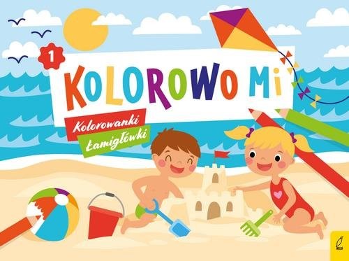 okładka Kolorowo mi Kolorowanki i łamigłówki 1 książka