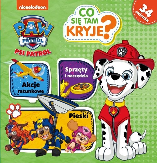 okładka Psi Patrol Co tam się kryje? Nowe przygody książka