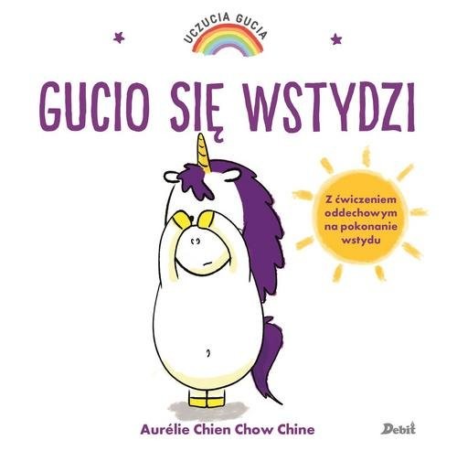okładka Uczucia Gucia Gucio się wstydzi książka | Aurelie Chien