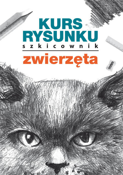 okładka Kurs rysunku Szkicownik Zwierzęta książka | Mateusz Jagielski