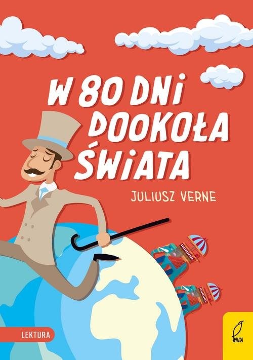 okładka W 80 dni dookoła świata książka | Juliusz Verne