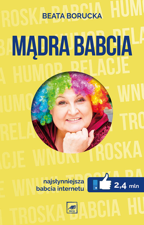 okładka Mądra Babcia książka | Beata Borucka