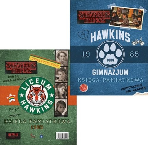 okładka Księga pamiątkowa Gimnazjum / Liceum Hawkins 1985 książka | Matthew J. Gilbert