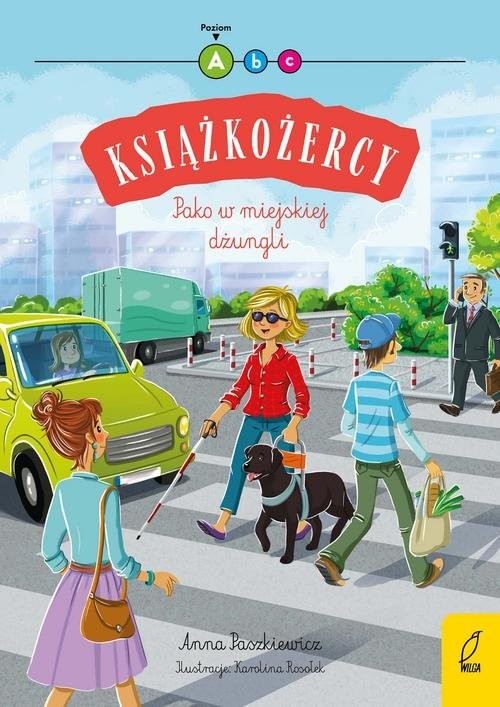 okładka Książkożercy Pako w miejskiej dżungli Poziom 1 książka | Anna Paszkiewicz