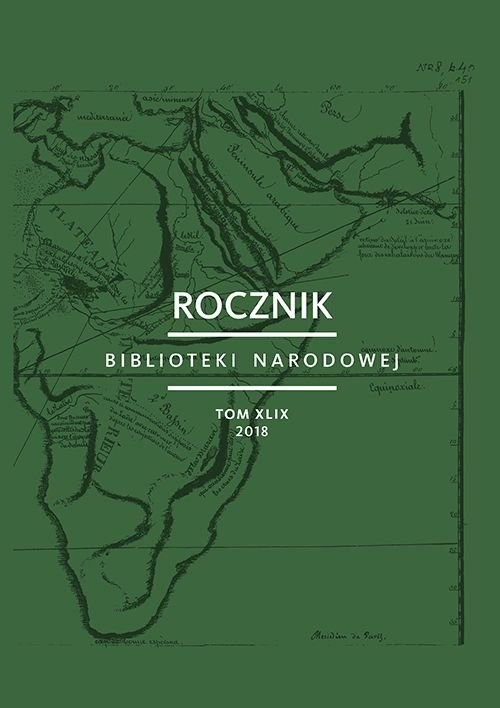 okładka Rocznik Biblioteki Narodowej Tom XLIX książka